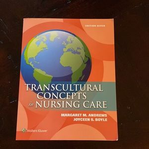 Nursing book. Transcultural Concepts in Nursing Care